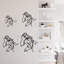 Décoration murale abstraite en forme de corps de femme-124840114-124840116