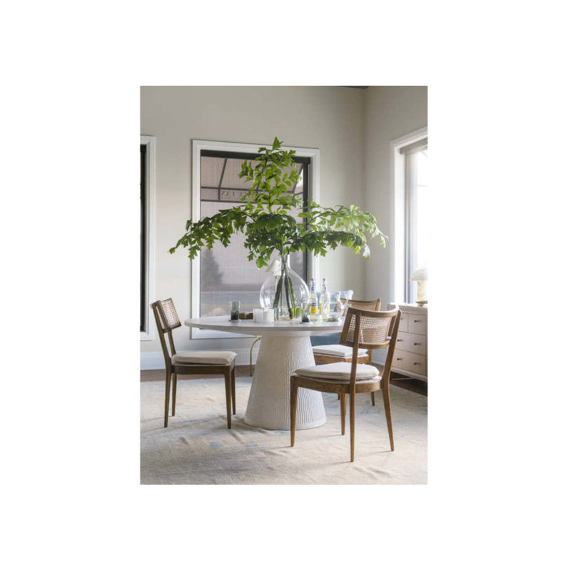 Lucca Round Dining Table, 30.5" H x 60" L x 60" W