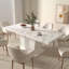 Table de salle à manger rectangulaire extensible-130198942