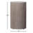 Perpetual Round Outdoor Side Table , 15'' in. W 15'' in. D-83602666