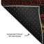 Tapis tribal de qualité supérieure lavable à la machine Ralston AMF1943-193597457