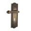 Meadows Plate Passage (Hall & Closet) with Decorative Keyhole and Fleur Lever-127827731-127827728