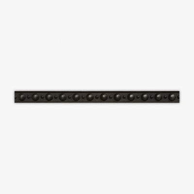 Wrought Iron Natural Dots Polyurethane 1x12 Decorative Border