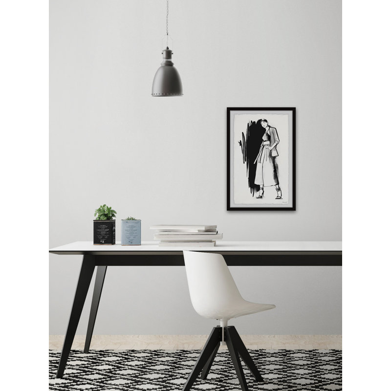 Mile-high Stilettos - Single Picture Frame Painting, 30 cm H x 20 cm W
