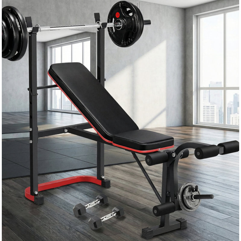 Banc de musculation réglable de qualité supérieure - Système d'entraînement familial tout-en-un d'une capacité de 661 lb