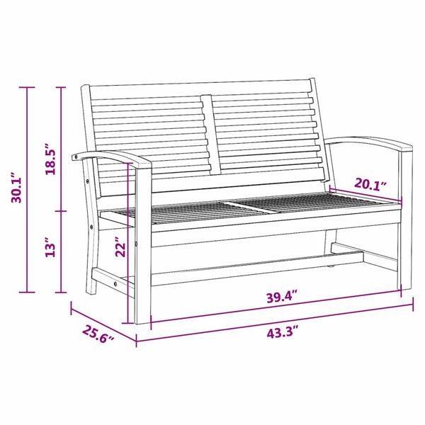 Dimensions du produit