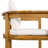 Outdoor Acacia Wood Dining Chair With Beige Cushion, Set Of 2, Weather-Resistant And Comfort-Focused Design For Patio Use.