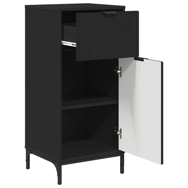 Bathroom Cabinet, Black
