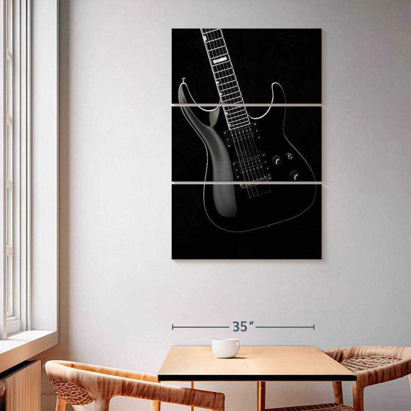 Guitare électrique BW, H 65 po x l 42 po