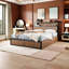 Queen Size Storage Bed with USB Charging - 1000LB Capacity & 4 Storage Drawers