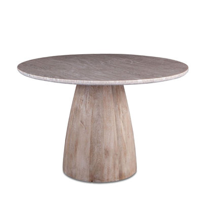 Palm Springs Round Marble Dining Table