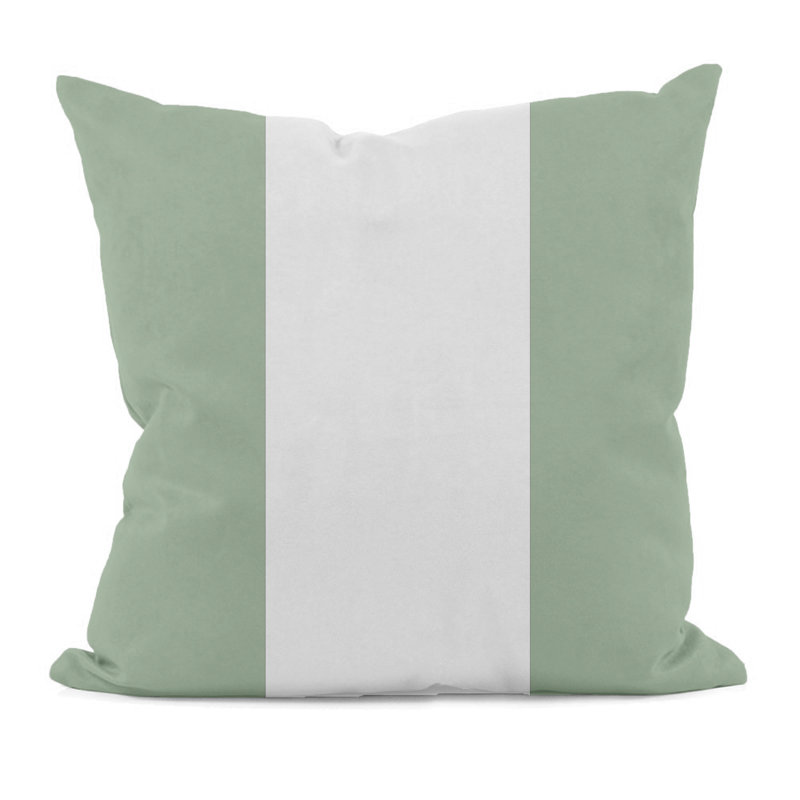 Square Pillow Cover & Insert, Margarita Green, 20" x 20"
