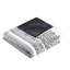 Housse de couette très grand / très grand 3 pièces, coton chenille, capitonnage blanc, chic, fermeture à boutons, 4 attaches de coin, lavable à la machine, et taies décoratives 3 pièces en coton, look, coins avec 2 inclus