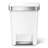 Simplehuman 45 Liter / 12 Gallon Rectangular Kitchen Step Trash Can with Soft-Close Lid, Plastic-17063976
