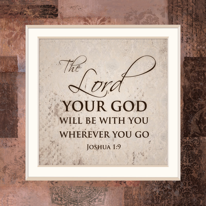 The Lord Your God - Wrapped Canvas Print, 30cm H x 30cm W x 3.8cm D