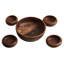 Amiela Wood Decorative Bowl