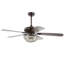Ventilateur de plafond standard 52 pales 52 "avec télécommande et ensemble d'éclairage inclus Cedarpoint