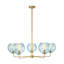 Lustre en verre sphérique spoutnik 5 lumières-1899509833