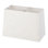 Abat-jour rectangulaire avoine