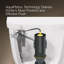 Cimarron 1.28 GPF Water Efficient Elongated Two-Piece Toilet (Seat Not Included)-51403898-51403901