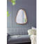 Miroir mural 30 po x 38 po Irrgeular