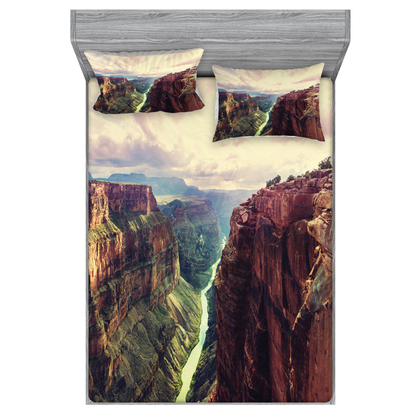 Microfiber Sheet Set, Full Sheet Set with Fitted Sheet