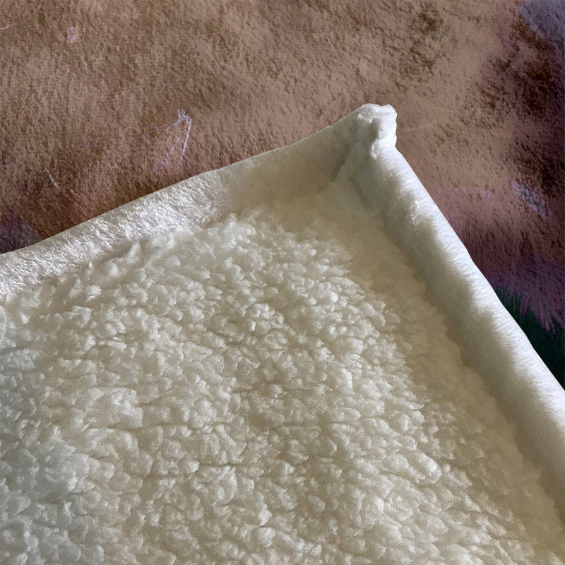 Throw Blanket, 51" W x 60" L, Marble/Abstract, Purple/Brown/Gray