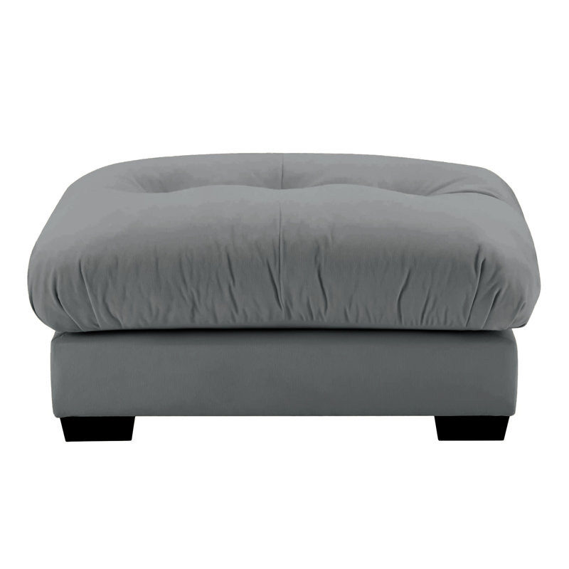 Milano Ottoman - Gray, Gray