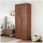 Armoire haute et armoire de cuisine avec 2 portes et 3 cloisons pour séparer 4 espaces de rangement-96017604