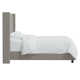 Hanson Upholstered Wingback Bed