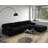 Jesse 104" Wide Velvet Reversible Modular L Shaped Sectional Sofa & Chaise with Ottoman-1348513714