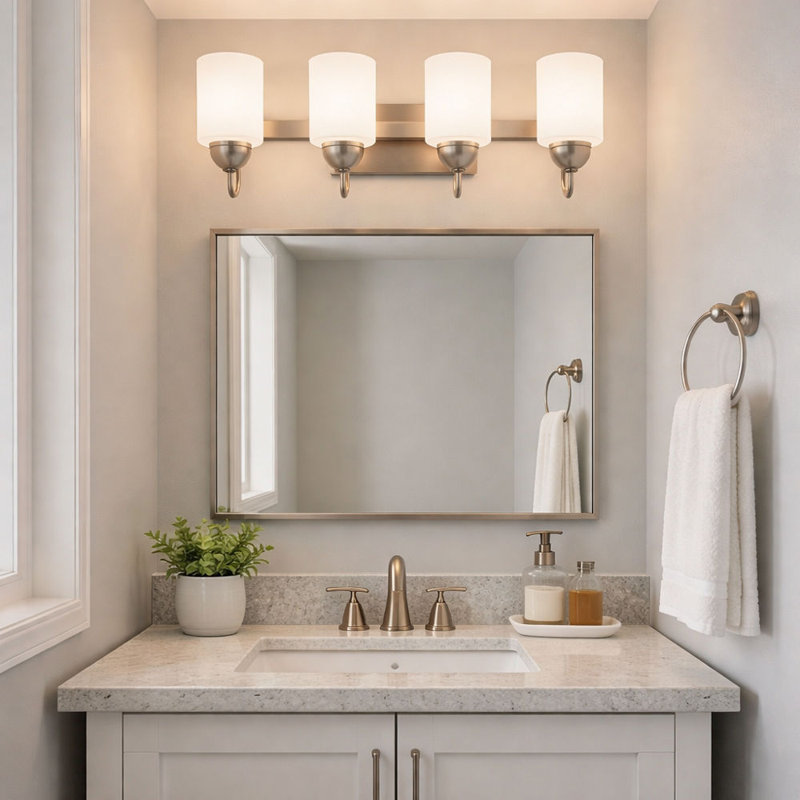 Aarohan 4 - Light Dimmable Vanity Light