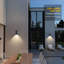 Black 12.5cm H Outdoor Wall Lantern