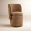 Fauteuil demi-tonneau pivotant Adrielle-100089771