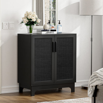 Byblos Accent Cabinet Rattan Storage Cabinet by Winston Porter