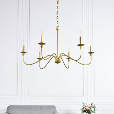 Ableton Iron 6-Light Chandelier