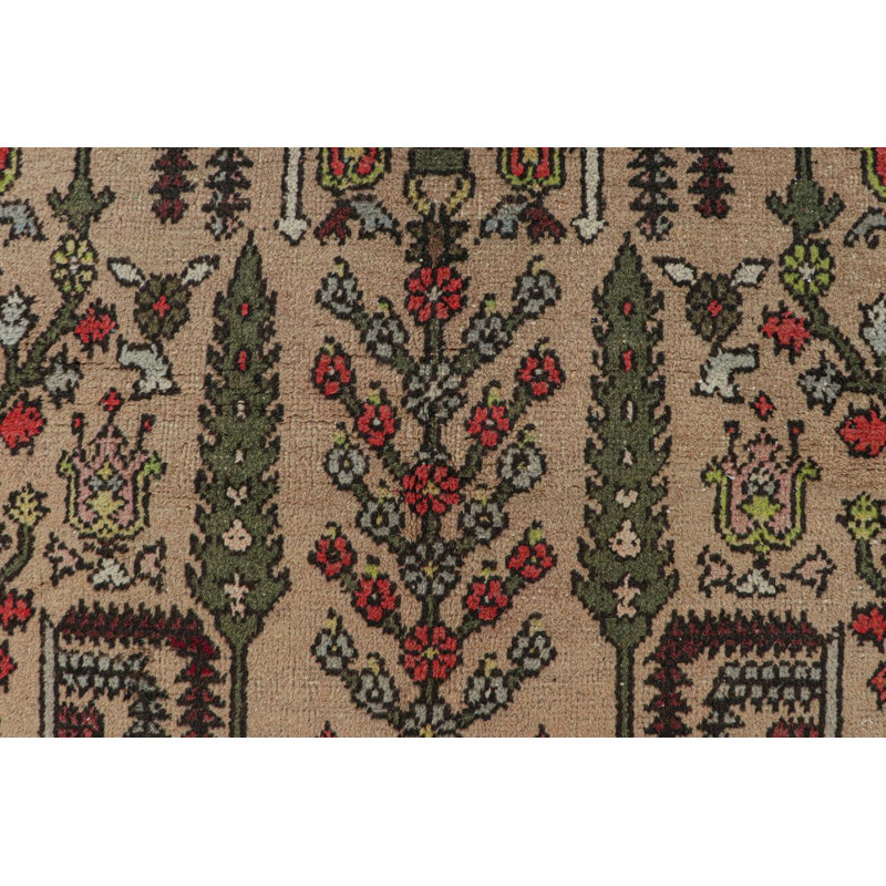 One-of-a-Kind 3'6" x 5'8" Hand Knotted Area Rug