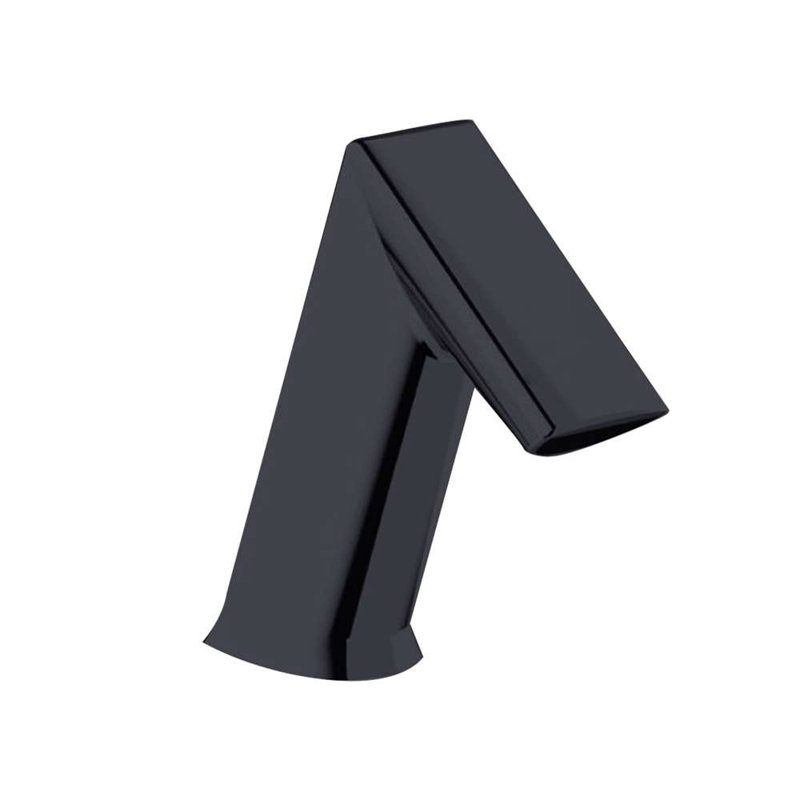 Lyon Matte Black Touchless Sensor Faucet – Deck-Mounted Commercial Automatic Sink Tap with Infrared Activation