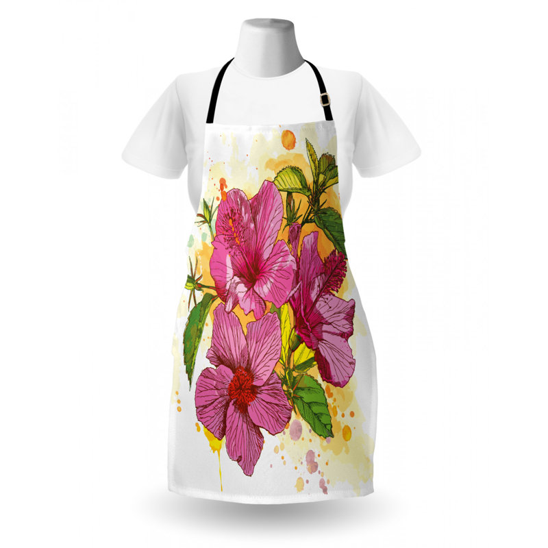 Tablier floral