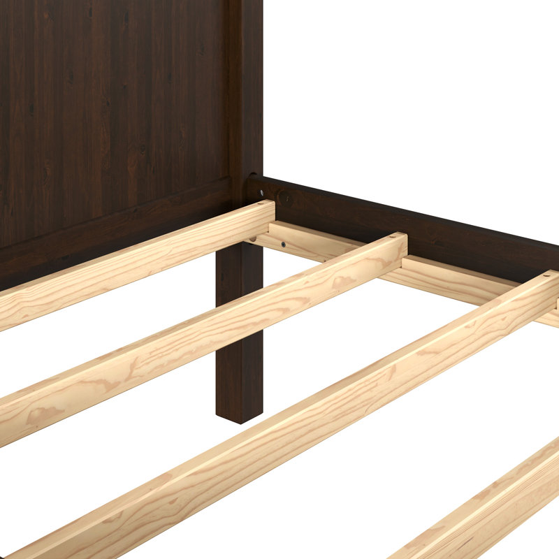 Fermon Solid Wood Bunk Bed, Walnut