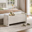 Banc de rangement rembourré pour entrée et chambre à coucher Zeller-887351364
