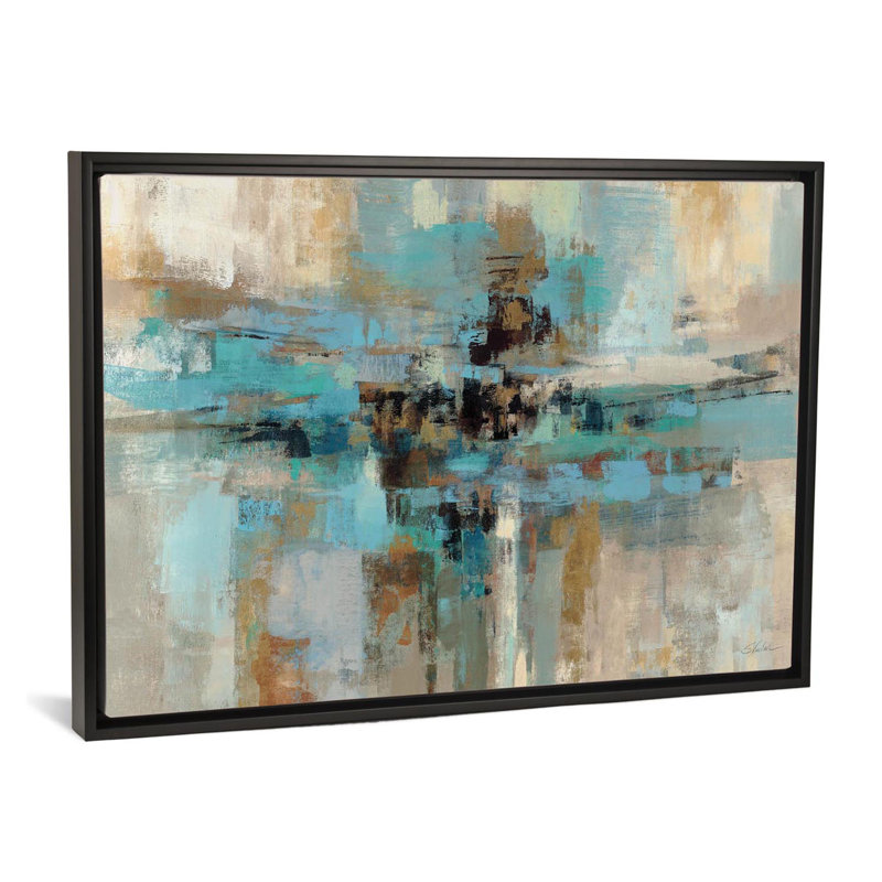 «Morning Fjord», impression, H 40 po x l 60 po x P 1,5 po, Toile avec cadre noir