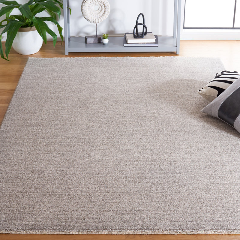 Tapis gris clair Lasa 108, Rectangle 8 pi x 10 pi