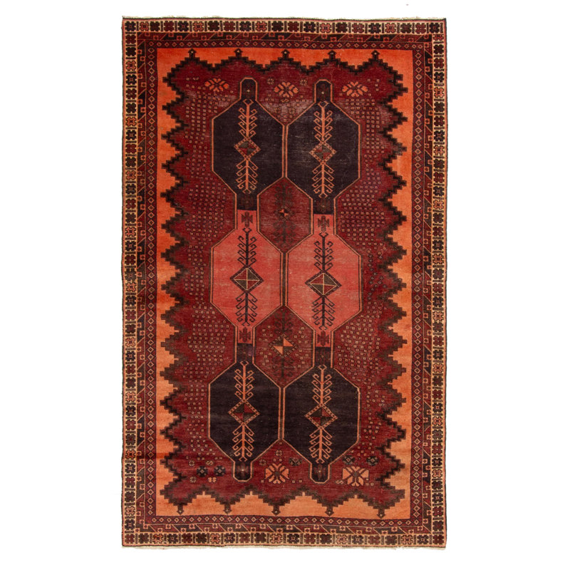 Carrillo Red Rug 4'5" x 7'5"