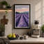 Lavender Field at Dusk Botanical - Wrapped Canvas-1959188933-1959188934