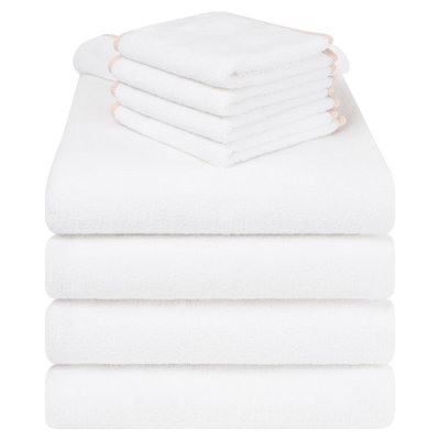 Serviettes de bain 100% coton