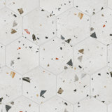 Sonar 9" x 10" Porcelain Concrete Look Wall & Floor Tile