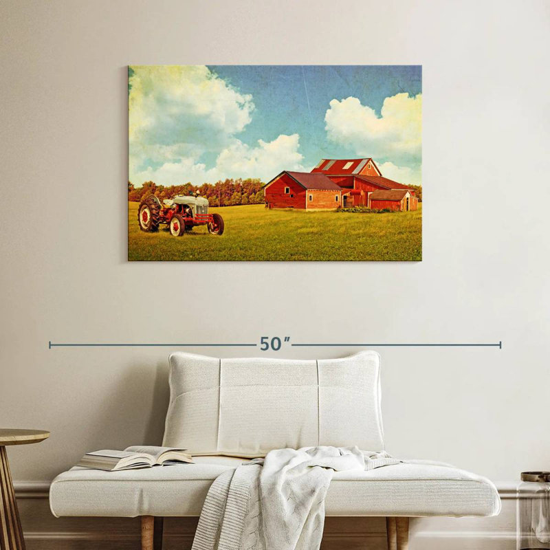 Lilie Old Farm Barn, H 26 po x l 39 po