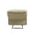 Beige Recliner With Pillow Top Armrest-284887287