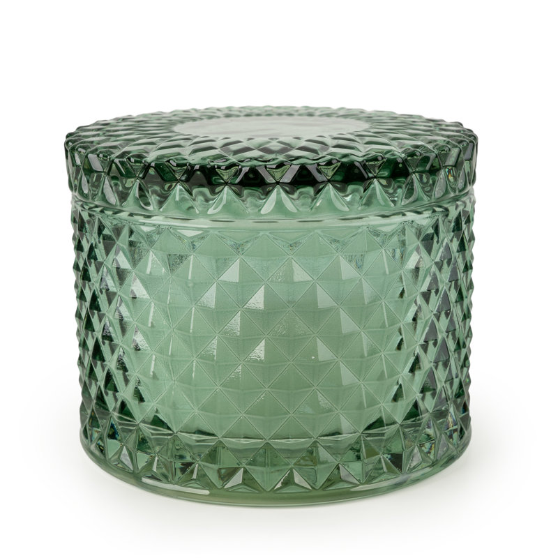 Fresh Scented Novelty Candle with Glass Holder